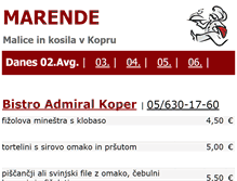 Tablet Screenshot of marende.si